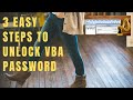 Unlock Protected Excel VBA Project and Macro codes| How to unlock VBA password in 3 easy steps