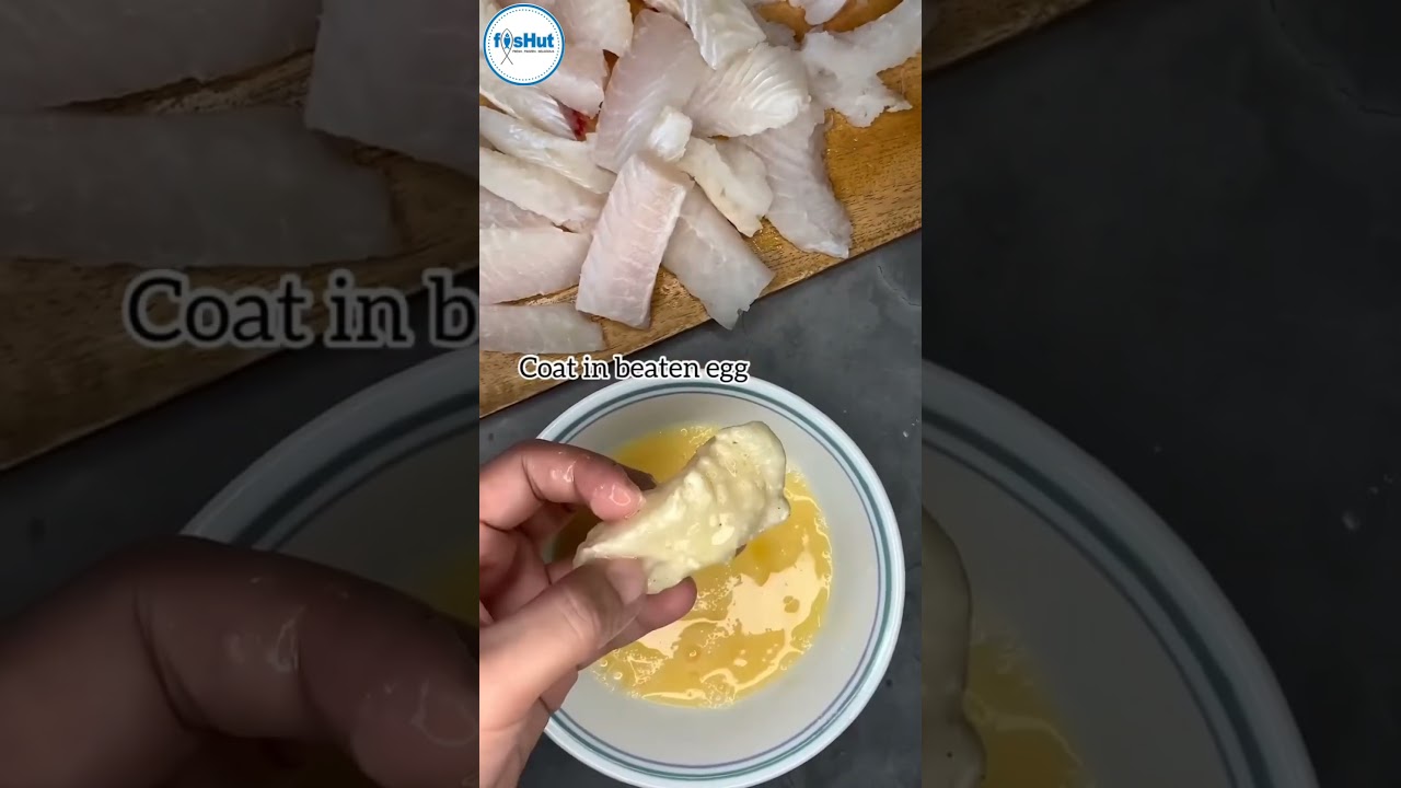 Basa Fillet Kurkurit Fry Recipe 😋 || @Fishut.Official || 