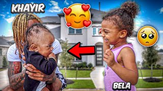 BABY BELLA MEETS MY SON KHAYIR FOR THE FIRST TIME❤️* BEACH DAY
