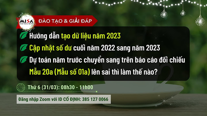 Dữ liệu ke toan misa lien nam là gì