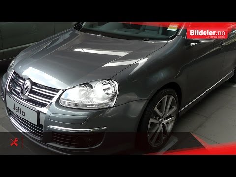 VW Jetta: Hvordan bytte bremsecaliper og bremseslange bak - 2005 til 2011 mod. (A5)