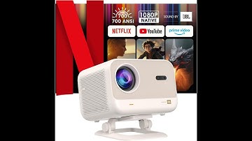 Cinema Redefined: Yaber L2 Plus Smart Projector with Netflix & JBL Sound
