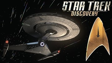 USS Discovery At Warp (Trekyards Animations) (1080HD)