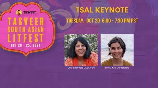 TSAL 2020 Opening Night: Keynote by Chitra Banerjee Divakaruni