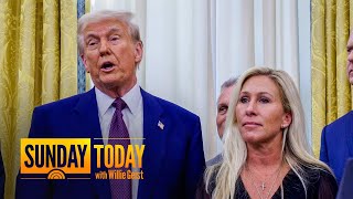 Trump, Rep. Marjorie Taylor Greene Feud Over Epstein Files Net Worth