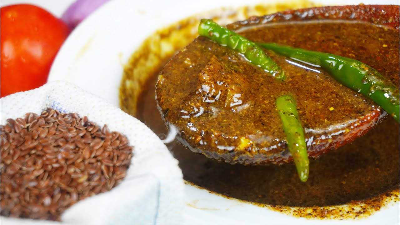 New Recipe - Flaxseed Curry | Tisi Jhol by Swarn Rasoi
