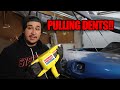 How to pull a dent with a Harbor Freight stud welder | 95 Mitsubishi Eclipse Build