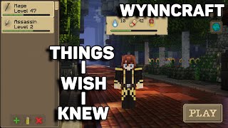 Things I Wish I Knew When Starting Wynncraft (Beginner Tips) | Wynncraft