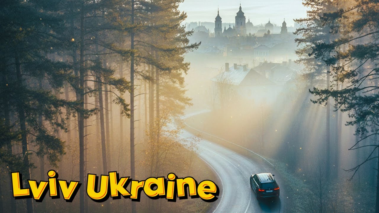 Дорога до Львова на Авто❤️ місто Винники, Лісові Серпантини та вулички Львова