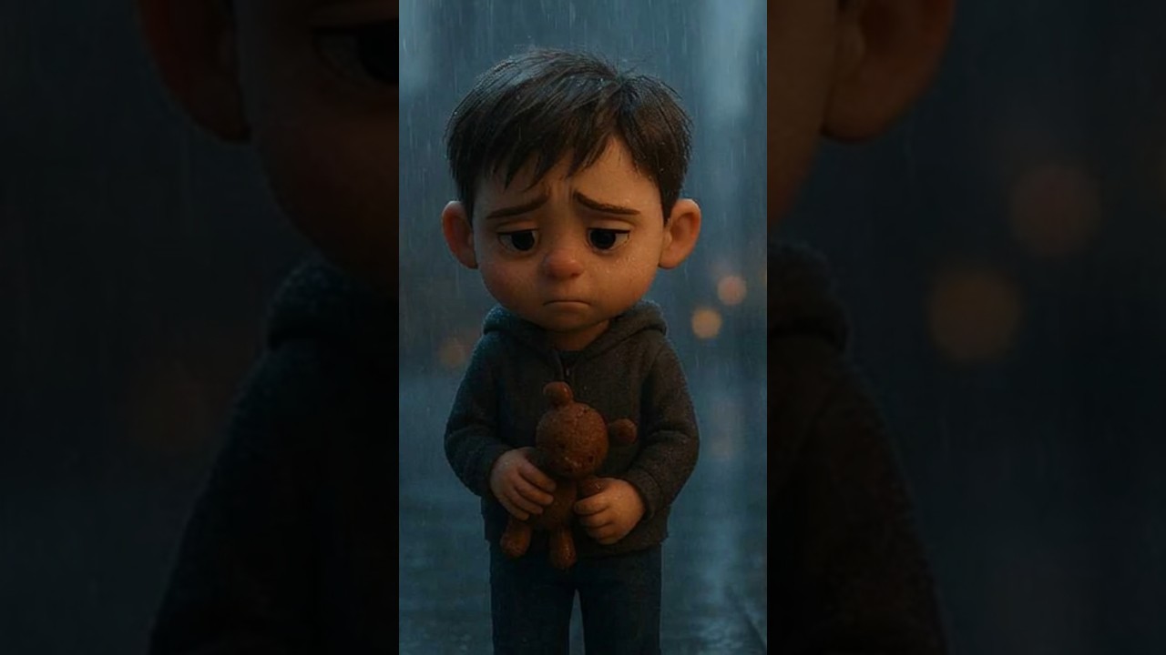 Kindness in the Rain 🌧️💙 