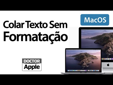 Curso Apple Mac - Colar Texto Sem Formatação