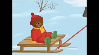 Petit Ours Brun fait de la luge - Petit Ours Brun