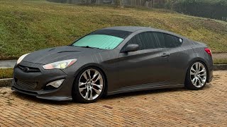 Going Static on my Genesis Coupe! 