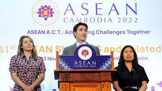 Trudeau wraps visit to ASEAN summit