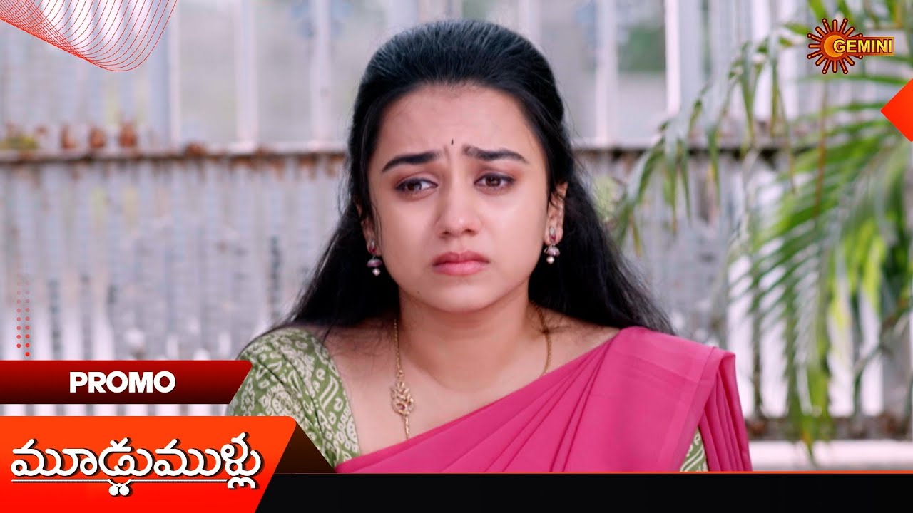 Moodu Mullu- Promo | 27 Jan 2026 | Telugu Serial | Gemini TV