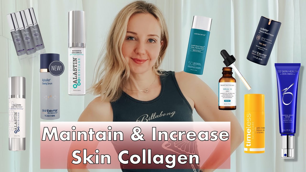 Simple skincare steps to maintain and boost collagen synthesis at every age.