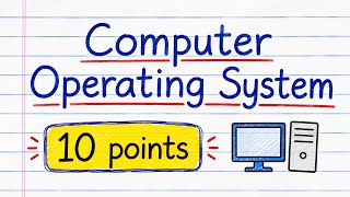 📚 10 Lines on Computer Operating System | Easy 10 Points for Students 💻 | School Assignment