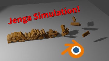 Simulate a Jenga Tower in Blender!