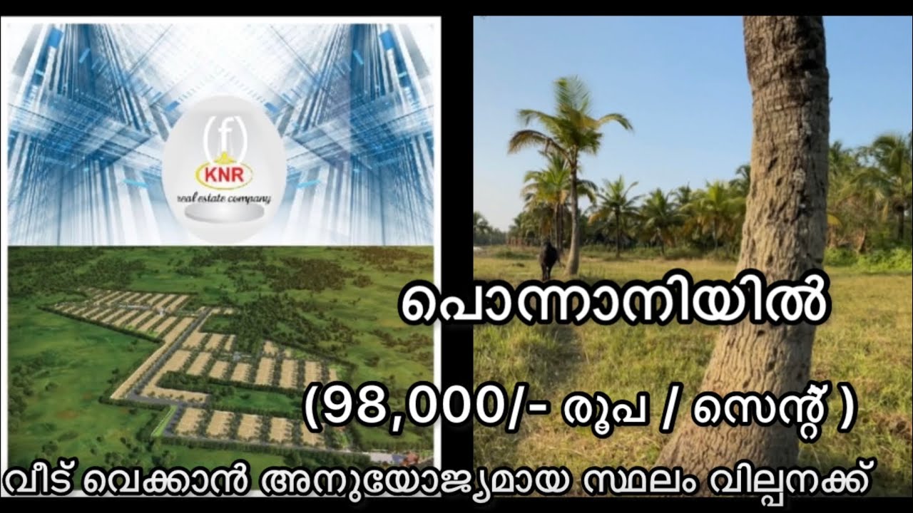#92 Residential Land for sale at Ponnani ( Mathoor)