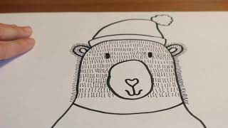 Texture Sweater Bears (1st/2nd Grade) Virtual Art Lesson 2020