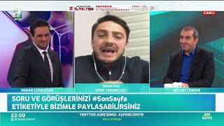 Okan Koç Türkiyede Gelmiş Geçmiş En İyi Futbolcu Sergen Yalçındır