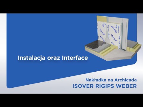 Wprowadzenie - Nowa nakładka Archicad od ISOVER RIGIPS WEBER.