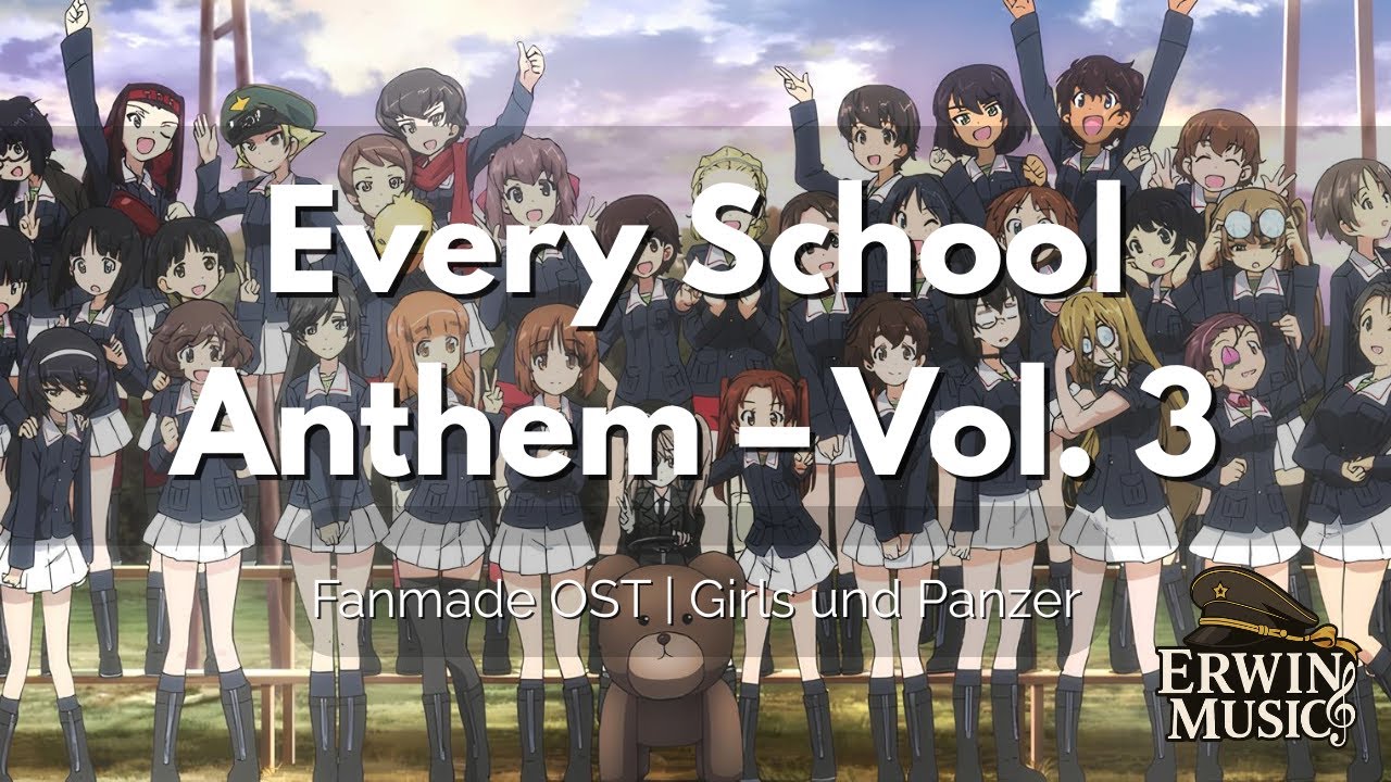 Every School Anthem from Girls und Panzer – Vol. 3 | Fanmade OST