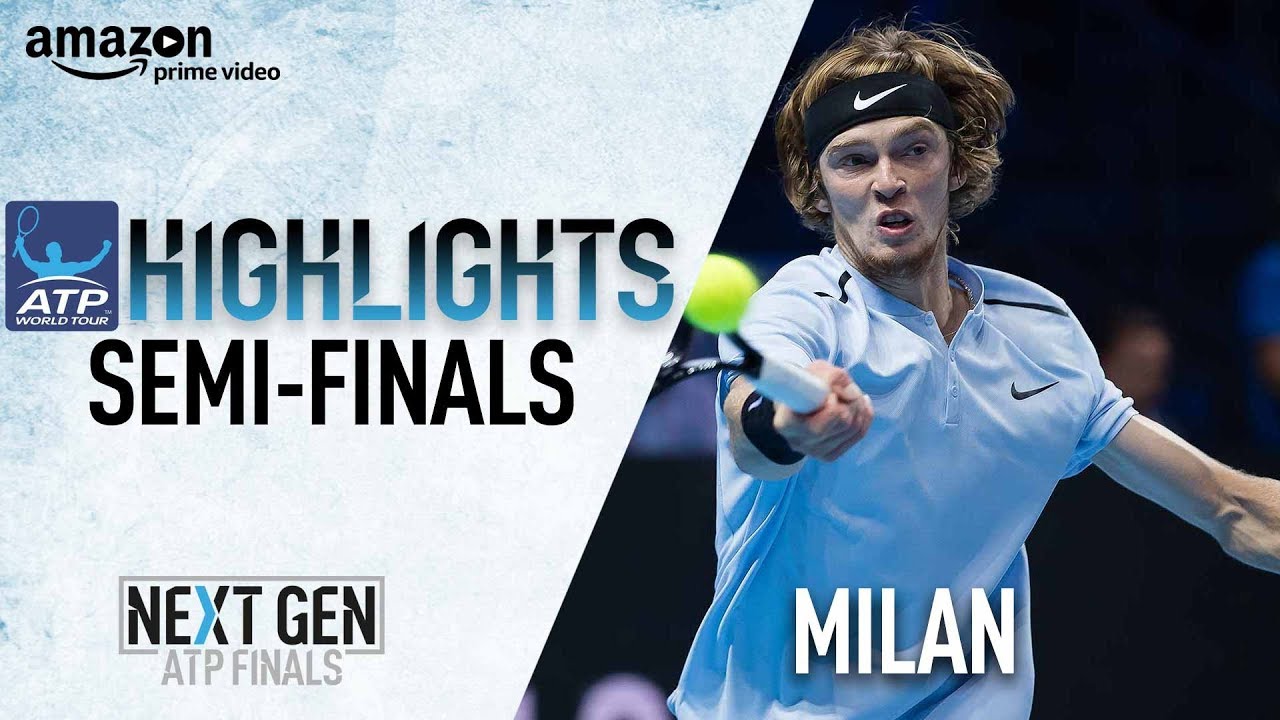 Highlights Rublev Beats Coric In Milan SF 2017