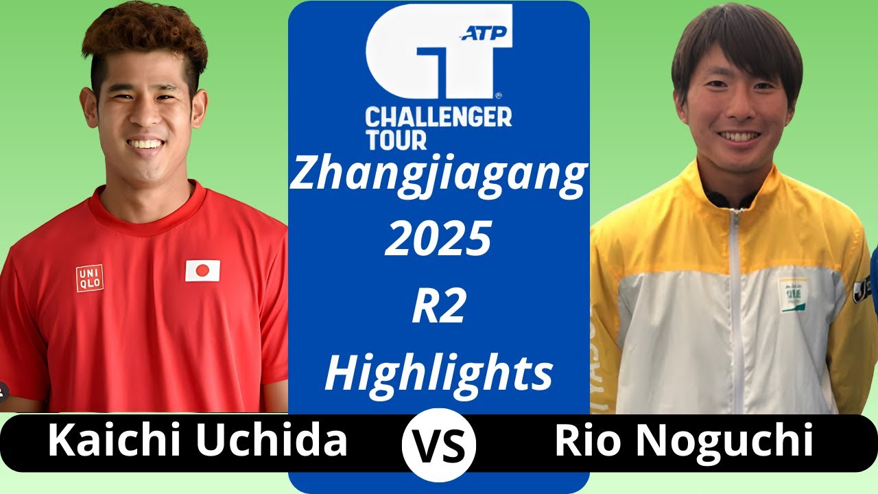 Kaichi Uchida 内田海智 vs Rio Noguchi 野口理央 | Zhangjiagang 2025