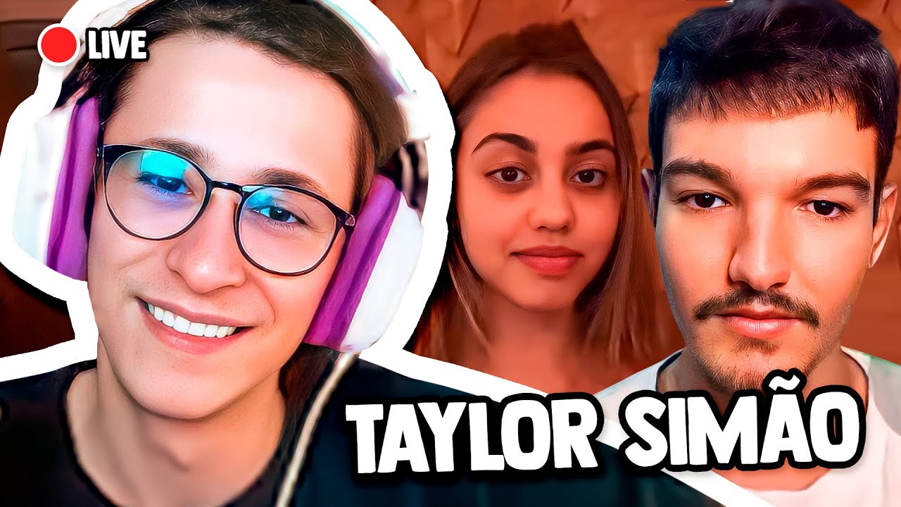 REAGINDO A NAMORADA DO TAYLOR SIMÃO