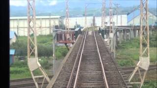 【勉強用】弘南鉄道大鰐線前面展望140815撮影