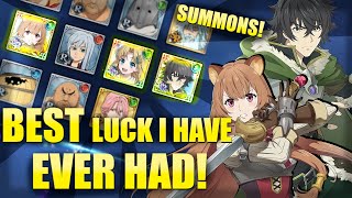 Seven Deadly Sins: Grand Cross X The Rising of the Shield Hero Collab Summons!