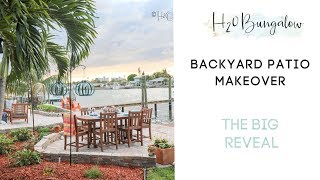 Backyard Patio Makeover Reveal