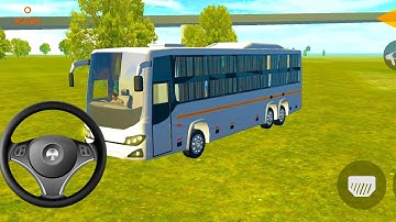 Simulator Tata Bus Game - Indian Sleeper Bus Simulator | Bus Wala Game - Bus Game Android Gameplay