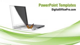New Technology PowerPoint Template Backgrounds - DigitalOfficePro #03424W