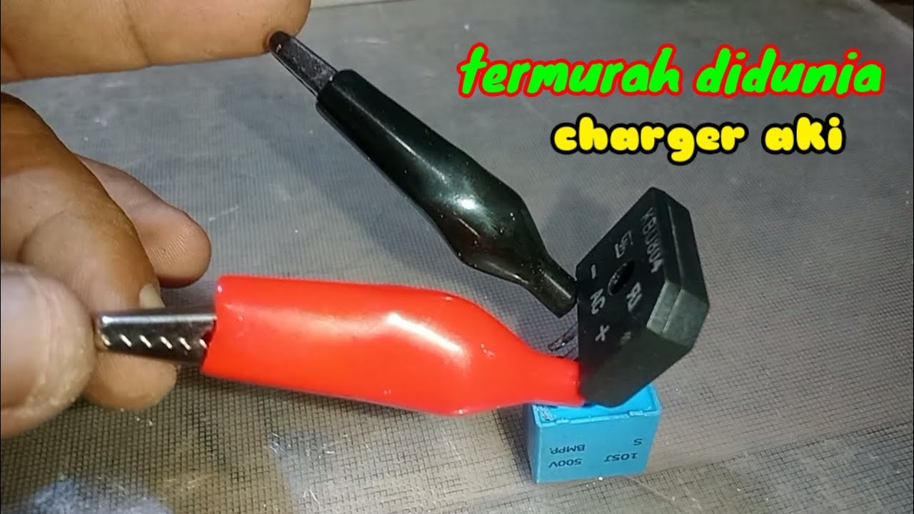 cara membuat charger aki termurah sedunia,mantap!!! - YouTube