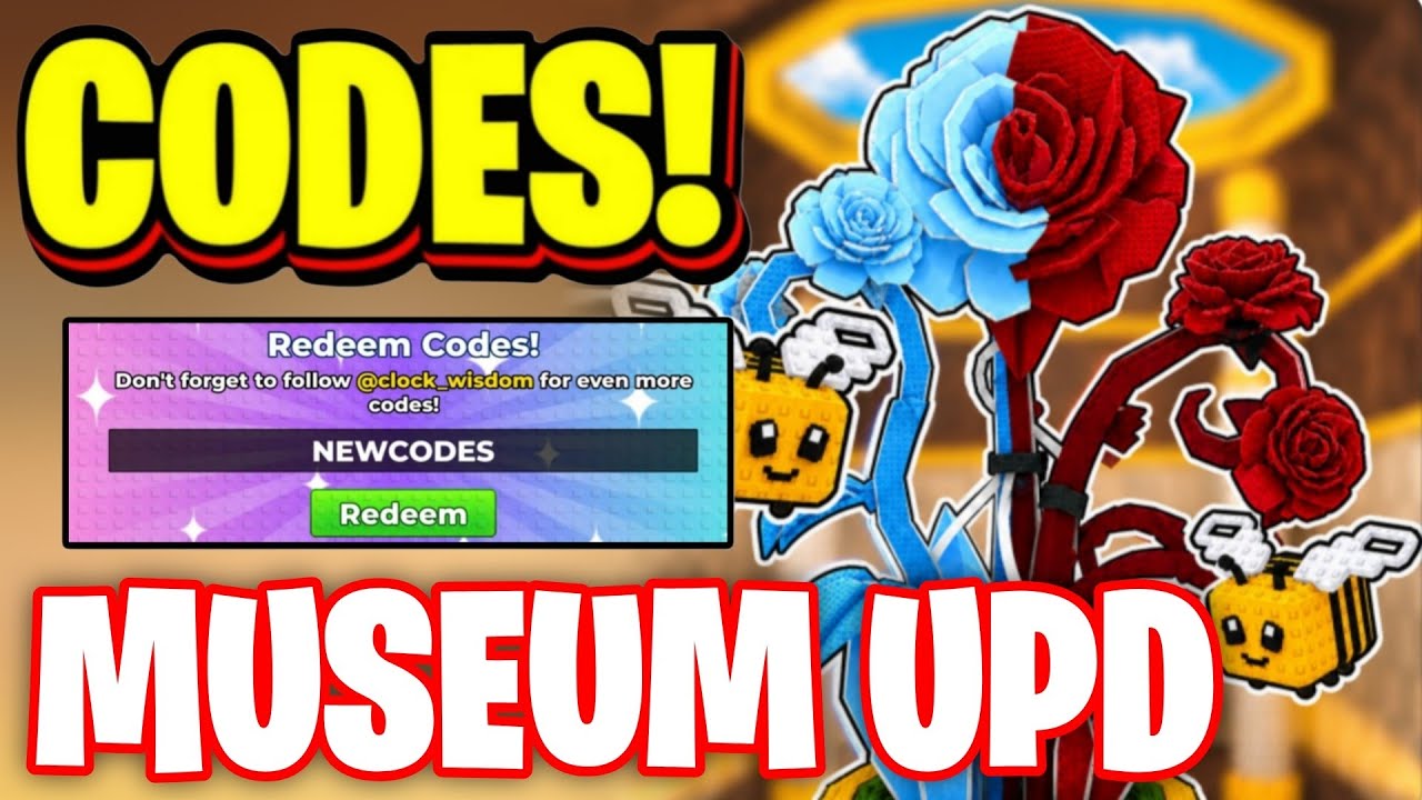 juneberrygarden様確認ページです NEW* ALL WORKING MUSEUM UPDATE CODES FOR BEE GARDEN! ROBLOX BEE