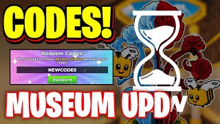 *NEW* ALL WORKING MUSEUM UPDATE CODES FOR BEE GARDEN! ROBLOX BEE GARDEN CODES