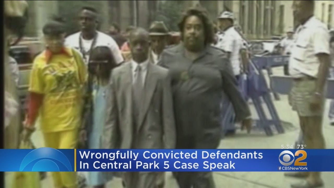 Wrongly Convicted Defendants In Central Park Five Case Speak Out YouTube