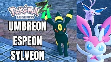 How to Get Umbreon, Espeon, and Sylveon in Pokemon Legends Z-A