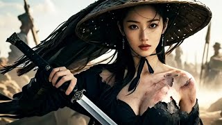 100 Riders Attack a Woman — They Never Expected a Kung Fu Master! #actionmovies
