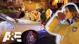 'So GROSS!'  Pulling a STINKY Car off the Streets of NYC | Hustle & Tow | A&E