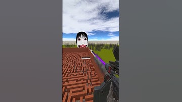 Destroying Yoshie Kimura in Big Maze Gmod Nextbot