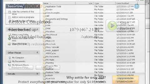 Restoring a Previous Version of a File in MozyHome