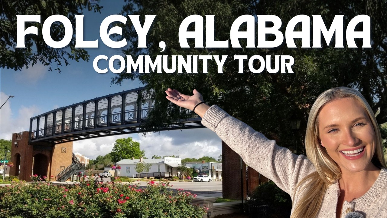 Жизнь в Фоли, штат Алабама | Экскурсия по району Бьенвиль Лэндинг