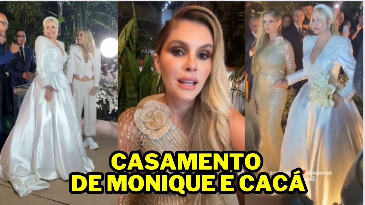 BARBARA EVANS MOSTRA CASAMENTO DA SUA MÃE MONIQUE EVANS COM CACÁ