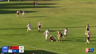 West's Gibson Turner takes a hanger - Rd 2 Statewide Super League Reserves