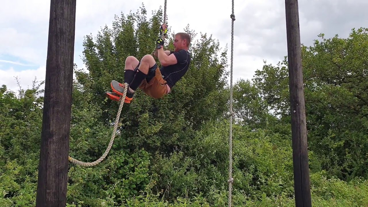 Attempt 2, Rope climb J lock