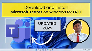 How to Download & Install Microsoft Teams on Windows (2025) | Step-by-Step Guide
