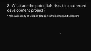 2- Scorecard Development- Q&A